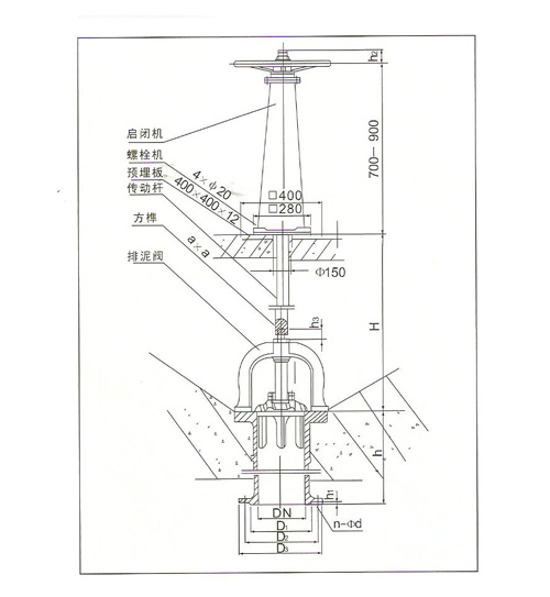 PNF-10手動(dòng)排泥閥